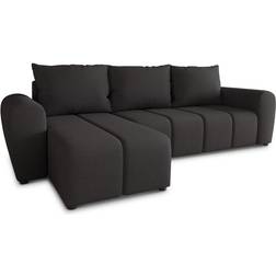 Sofnet Cleo Black Sofa 243cm 5-Sitzer