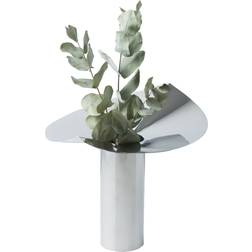 Klong Löv Vas Och Ljushållare 24,5 x 22,5 cm Stål Värmeljuslykta