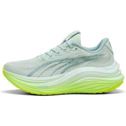 Puma Magmax Nitro Running Shoes Women - Peaceful Blue/Yellow Alert