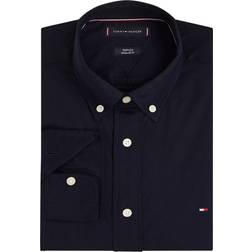 Tommy Hilfiger Core Flex Long Sleeve Poplin Shirt - Blue