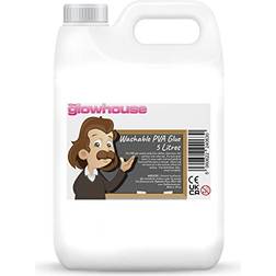 The Glowhouse Premium 5ltr Washable PVA Glue 5 Litre