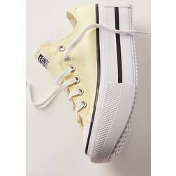 Converse Chuck Taylor All Star Lift Double Stack Sneakers - Lemon Slushy/White/Black