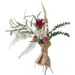 Bloomingville Crown Bukett 30x80 cm Röda Blommor Konstgjord växt