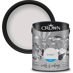 Crown Walls & Ceilings Matt Emulsion Spotlight 5L Wall Paint
