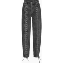 ROTATE Birger Christensen Bomull Jeans Med Raka Ben -