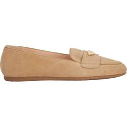 Dune London Dune Gina Suede Loafers - Sand