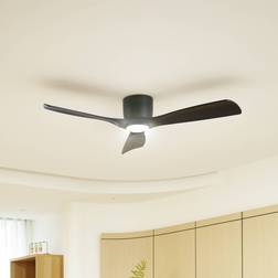 Lucande Led Ceiling Fan with Lightingdimmable Moneno