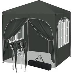 WOLTU Pop-up Gazebo 2m x 2m Grey