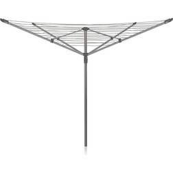 Addis 50m 4 Arm Rotary Washing Line - Grey