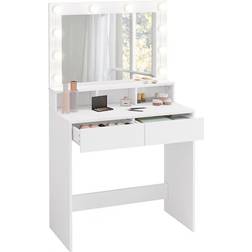 EUGAD Med Justerbar LED-Belysning Spegel 0053SZT Sminkbord