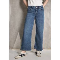 Street One Studio Frauen Jeans Culotte - Blau