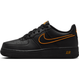 Nike Air Force 1 Older Kids' Shoes - Black
