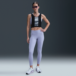 Nike Fast Women's Mid-Rise 7/8 Leggings - Purple