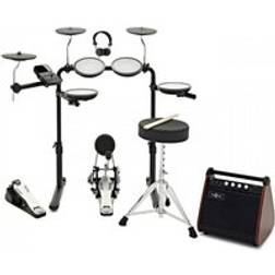 Gear4music VISIONDRUM+ Electronic Drum Kit Amp Pack