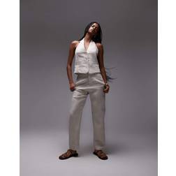 Mango Tailored Trouser Co-Ord - Ecru