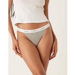 Calvin Klein Cotton Stretch Rib - Grey