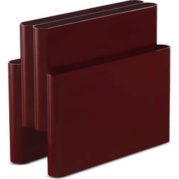 Kartell Bourgogne Avisholder Termoplast Burgundy Magasinholder
