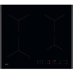 AEG TN64IA00FB 59cm Series 5000 4 Zone Bevelled Edge Induction Hob