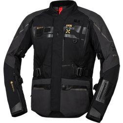 iXS Venture-GTX 1.0 Waterproof Motorcycle Textile Jacket - Black/Grey