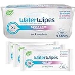 WaterWipes Adult Care Sensitive Wipes 90 Wipes 3 Packs