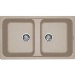 Elleci Lavello Cucina Fragranite 2 Vasche 86 x 50 Life 450 Avena LG245051