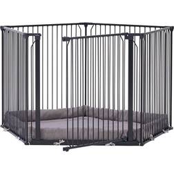 BabyDan CombiFit 5-Sided Playpen Black