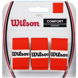 Wilson Pro Overgrip Burn 3 Pack Orange