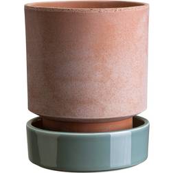 Bergs Potter Hoff Kruka Ø16 cm Raw Rosa-Misty Blue ∅16cm