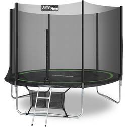 Jump Hero Trädgårdstrampolin Med Utomhusnät 305cm Jump Hero 10FT