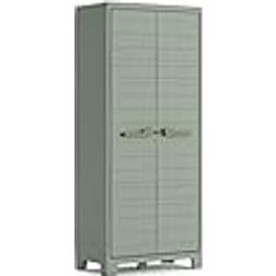 Keter Planet Outdoor Indoor Multispace Garage Utility Multi Purpose Cabinet Green