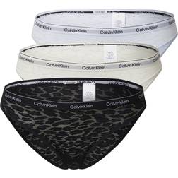 Calvin Klein 3er-Pack Slips Mit Spitze
