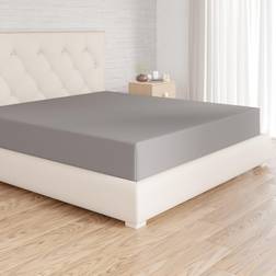 Amazon Soft Microfibre Single Fitted Deep Pocket 12 Inch 30 cm Dark Grey Bed Sheet