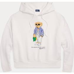 Polo Ralph Lauren Bear Fleece Hoodie - White