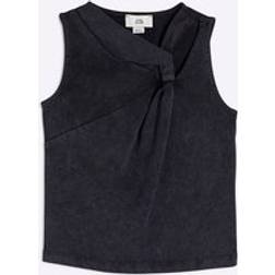 River Island Girls Knot Tank Top - Grey