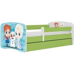 Kocot Kids Barnsäng Babydreams Grön 140x70 cm