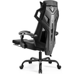 GTPLAYER Mesh Gaming Chair with Footrest
