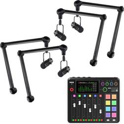 Red Rødecaster Pro II Podcast Pakke 4 Personer