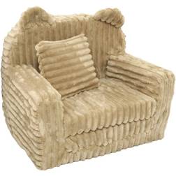 Viking Choice Kindersessel Schlafsofa Cord 51 x 40 x 41 cm Beige