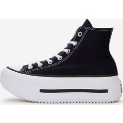 Converse Lift High Double Stack - Black