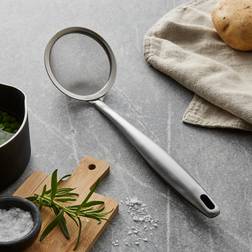 Dunelm Professional Stainless Steel Skimmer - Silver Slotted Spoon