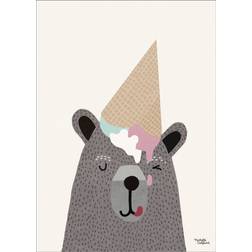 H&M Michelle Carlslund Kids I Love Cream 50 x 70