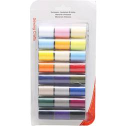 Tomtop Jms 24 Rolls Hand Sewing Thread Assorted Bright Colors
