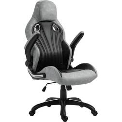 Vinsetto Sedia Da Ufficio Poltrona Gaming Altezza Regolabile