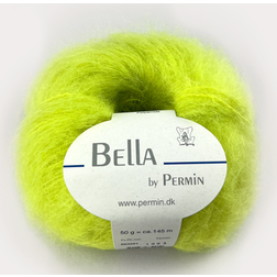 Permin Bella Mohair Acid Lime 145m
