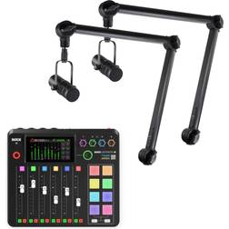 RØDE Rødecaster Pro II Podcast Package 2 People