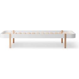 Oliver Furniture Wood Single Lounger Bed White Oak