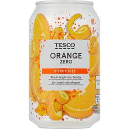 Tesco Orange Zero 330Ml 33cl