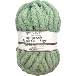 Divante Jumbo Soft Touch Yarn Sage Green
