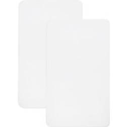 Shnuggle Air Lite Bedside Crib Fitted Sheets 2 Pack