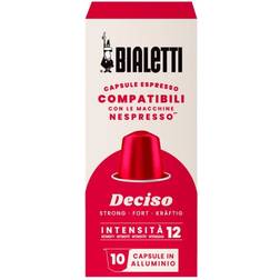 Bialetti Deciso Nespresso Kompatibla Kaffekapslar 10 St